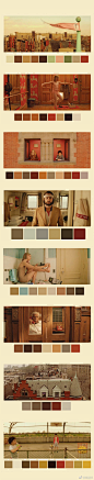 【设计师必看的配色方案】跟着电影学配色，韦斯·安德森（Wes Anderson）电影中独特的色彩美学总是让人惊艳不已！