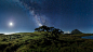 Jens Böhme在 500px 上的照片Starry night above highland of Pico island