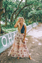 Barefoot Blonde Amber Fillerup wearing Free People and Marissa Webb