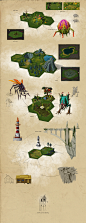 Misterra Concept Art : Concept art of environments for 3D MMORPG (Misterra).