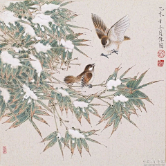 Honey-HMY采集到A 国画花鸟