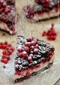 Chocolate and Red Currants Cake #赏味期限#