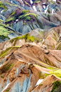 Above Iceland : Aerial photographs taken over the Rhyolite highlands, rivers and glaciers in Iceland.