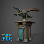 Stylized Tower, Giancarlo Di Dino : A stylized Tower for the Game BACK TO THE EGG!