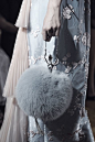 Ulyana Sergeenko Haute Couture Fall/Winter 2015-2016 Detail.