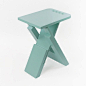 设计精巧的折叠凳-漆木家具，简约的设计---酷图编号1073876