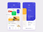Wolt — Redesign Concept ux ui minimal food and beverage burger crab khinkali iphone ios blue and yellow responsive mobile blue tavdro sandro tavartkiladze delivery food food delivery wolt tbilisi