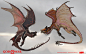 Flying Dragon, Stephen Oakley : We aimed to push our flying dragons into a more Avian direction. <br/>Check of Zac Berry's model of this beasty:<br/><a class="text-meta meta-link" rel="nofollow" href="https://www.ar