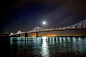 General 1500x1000 bridge San Francisco water night sky lights Moon