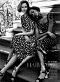 【图】超模Karlie Kloss、Joan Smalls领衔演绎《Vogue》杂志2014年1月号时尚大片，摄影师Craig McDean掌镜！_第3页_时尚杂志_海报时尚网