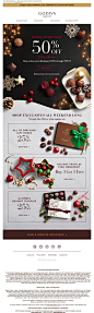 Godiva - 11/27/15 SL: HOURS LEFT: 50% Off Black Friday Sale + FREE Shipping: