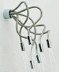 Say what?!! This is too cool! movable shower head with multiple spouts-love it and it reminds me of medusa