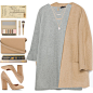 A fashion look from December 2015 featuring grey dress, zara jacket and Sergio Rossi. Browse and shop related looks.