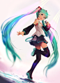 Tags: Fanart, Hatsune Miku, VOCALOID, Pixiv, Fanart From Pixiv, Pixiv Id 134551