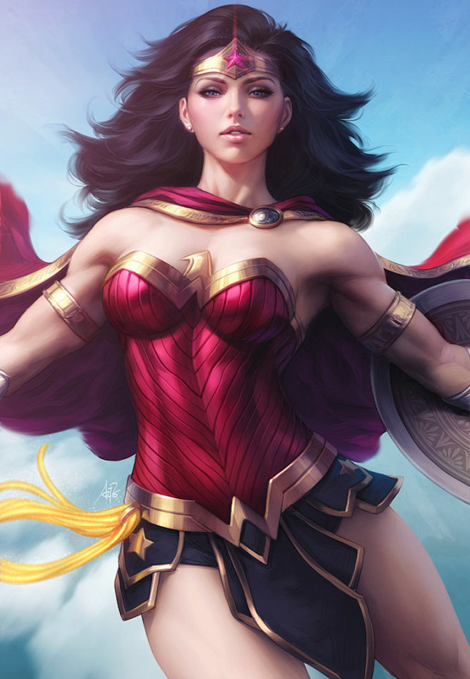 Wonder Woman Descend...
