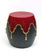 Garouste&Bonetti ceramic stool
