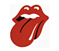 Rolling Stones lips logo design