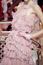 Sweet pink layers dress