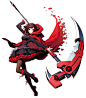 Ruby Rose Concept Art from BlazBlue: Cross Tag Battle