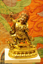 Tibetan depiction of the wrathful Vajrapani -- Vajrapāṇi (from Sanskrit vajra, "thunderbolt" or "diamond" and pāṇi, lit. "in the hand") is one of the earliest bodhisattvas of Mahayana Buddhism. He is the protector and guide o