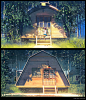 「夏の小さな家」/「ArseniXC」のイラスト [pixiv]