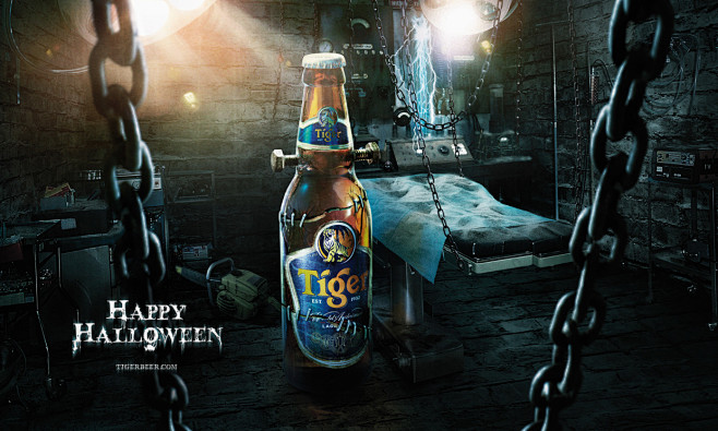 Tiger Beer Halloween...