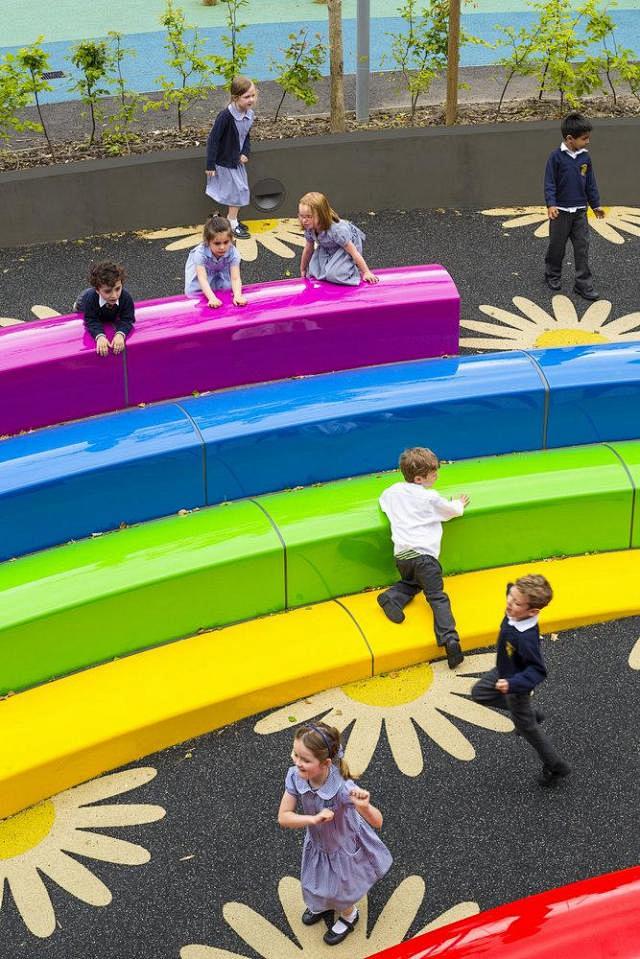 英国动态运动场景观 - 儿童空间 - 园...
