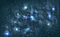 蓝色浩瀚美丽银河系图片