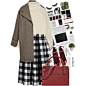 A fashion look from February 2015 featuring short tops, Rochas and tartan plaid skirt. Browse and shop related looks.