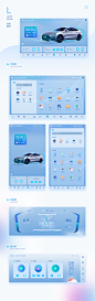 比亚迪车机主题-赛博视界-APP-UICN用户体验设计平台