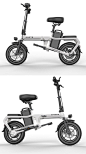 英格威无链条折叠代驾电动车自行车电瓶车轴传动小型锂电代步车-tmall.com天猫