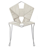 针织毛线编制的金属框架椅子-以色列Rami Tareef家居设计师作品---酷图编号1035287
