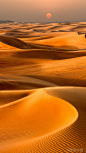 沙漠中的奇迹～在人们心中、迪拜早就成为奢华之都的代名词。人们所能记起的大概都是极端奢华的七星酒店，世界最高的迪拜塔、人工奇迹榈岛，鲜少有人想起它最初的底色曾是一片沙漠。整座繁华城市、正是沙漠于大海的交织间创造的奇迹。——迪拜#沙漠