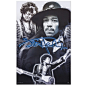 Jimi Hendrix Photo Collage Poster