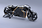 Daniel Simon设计的莲花概念摩托车 The Lotus C-01 Motorcycle———欢迎加入工业设计手绘交流群 44273244