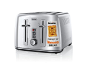 Breville VTT571 4-Slice Toaster the Perfect Fit for Warburtons: Amazon.co.uk: Kitchen & Home