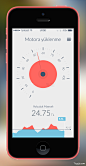 engine load gauge APP UI设计