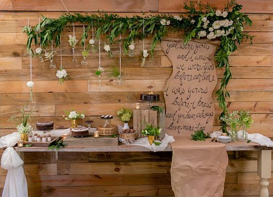 Natural Rustic Weddi...