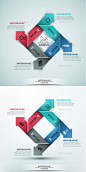 Modern Infographic Paper Options Template - Infographics 