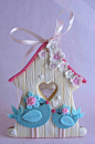 Bird house cookie SO pretty!!