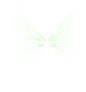 儿童话小精灵仙女透明蜻蜓蝴蝶翅膀PNG免抠图影楼后期设计PS素材