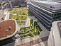 ING Headquarters by Karres en Brands : A green oasis as catalyst for Amsterdam Zuidoost The completion of the ING head office, was the first step in the transformation of this larger city district. ING bank decided to relocate its head office within Amste