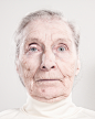 DEMENTIA : Portraits of old Swedish people with dementia in last stage hospice.