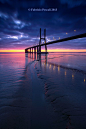 Vasco da Gama bridge, Lisbon, Portugal #美景# #摄影师# #摄影比赛# #创意#