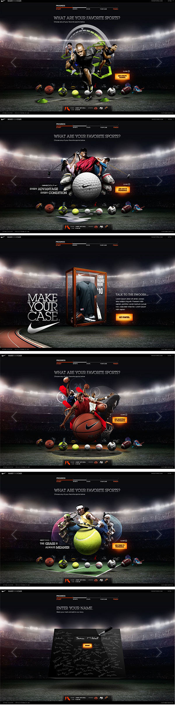 Nike CRM microsite |...