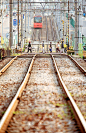 The Toden Arakawa line runs along Shitamachi, Tokyo.Japan