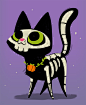 311: Skeleton Cat
Happy Halloween everyone!