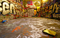 Artistic - Graffiti  Wall Paint Artistic Wallpaper