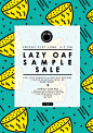 LAZY OAF PRESENTS: SUMMER SAMPLE SALE