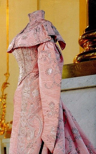 Russian court dress,...